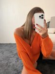 cardigan-orange