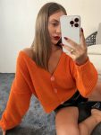 cardigan-orange